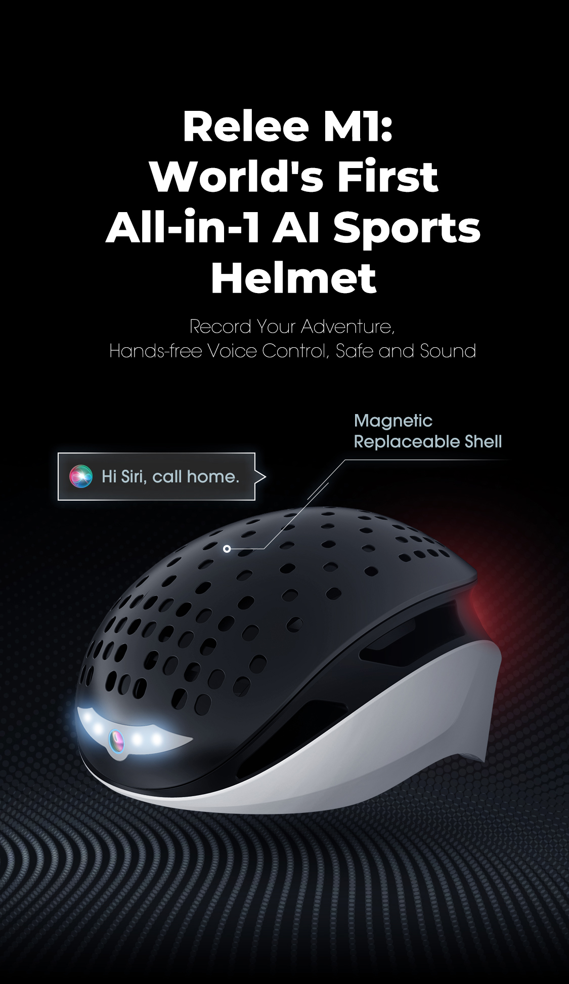 RELEE M1The World’s 1st All-In-1 Ai Sports Helmet-RELEE-M1:The World's 1st All-In-1 Ai Sports Helmet